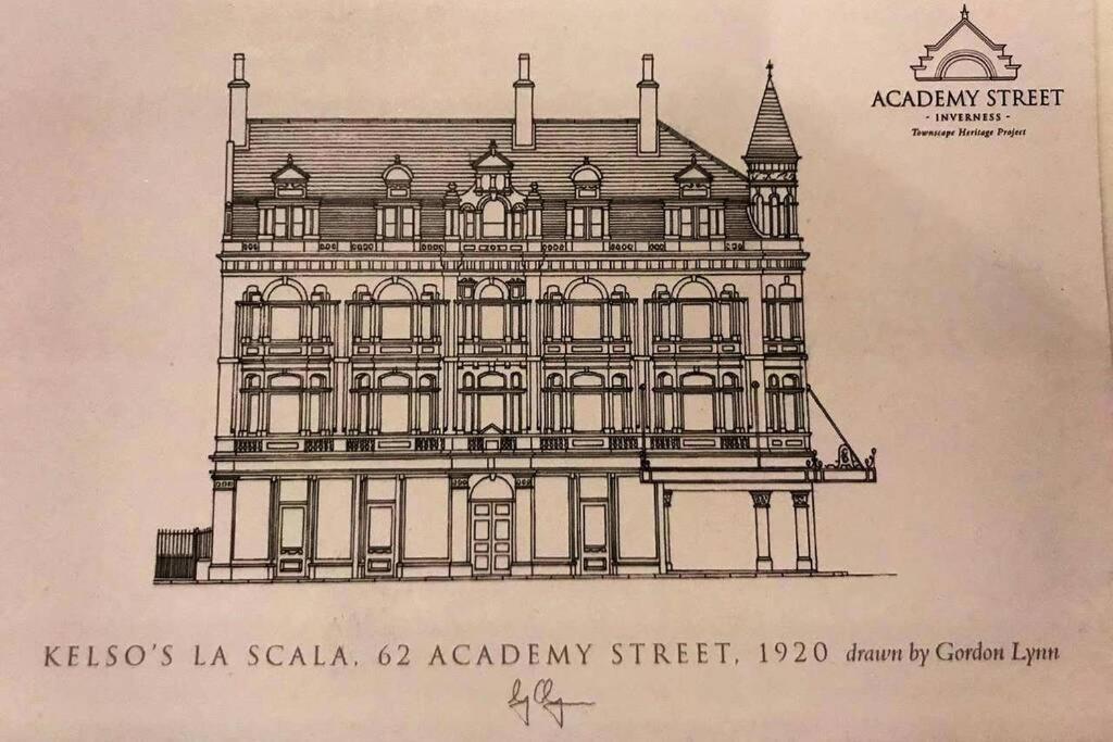 Spacious City Centre Apartment Full Of Character Inverness Exteriör bild